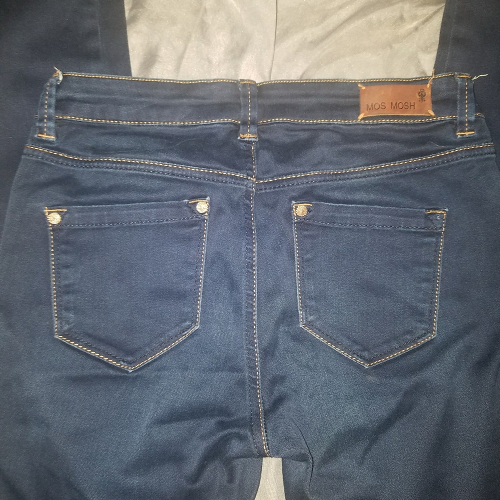 🌷3/$20🌷Mos Mosh 'Berlin Zip Blue' Skinny Jeans - Picture 5 of 7